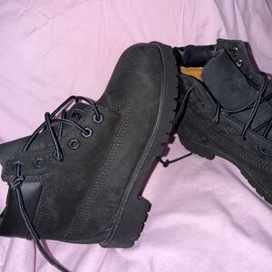 Black Timberland Boots